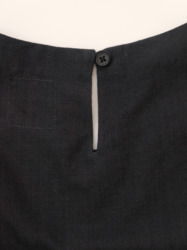 Hand Woven Sleeveless Top / Black