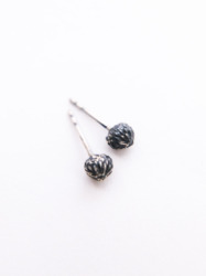 シルバーボールピアス